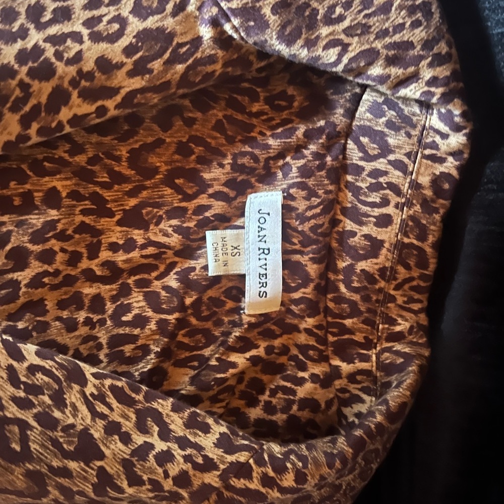 Joan Rivers Leopard Jacket - Picture 2 of 3